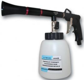 Pneumatski pištolj za pranje sa rotocaionom cevčicom u metalnoj cevi sa plastičnim rezervoarom ASTA